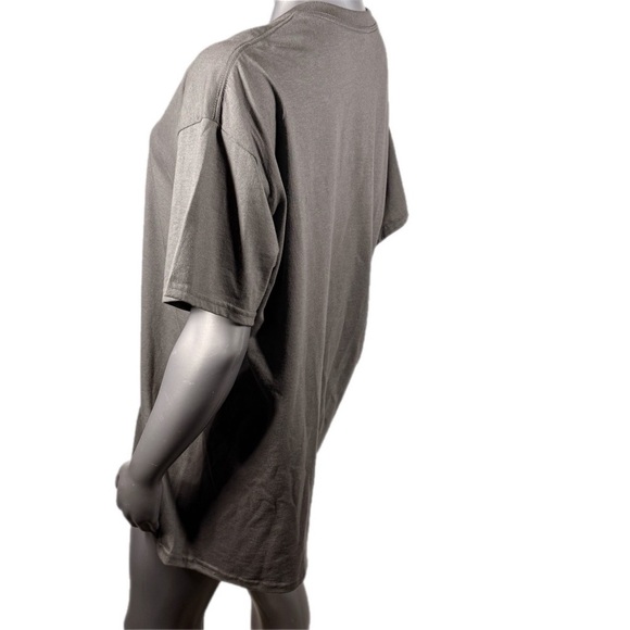 The Blind Medium | Grey Tee Colorful Hippie Skeleton Design Flower Crown - Picture 7 of 11